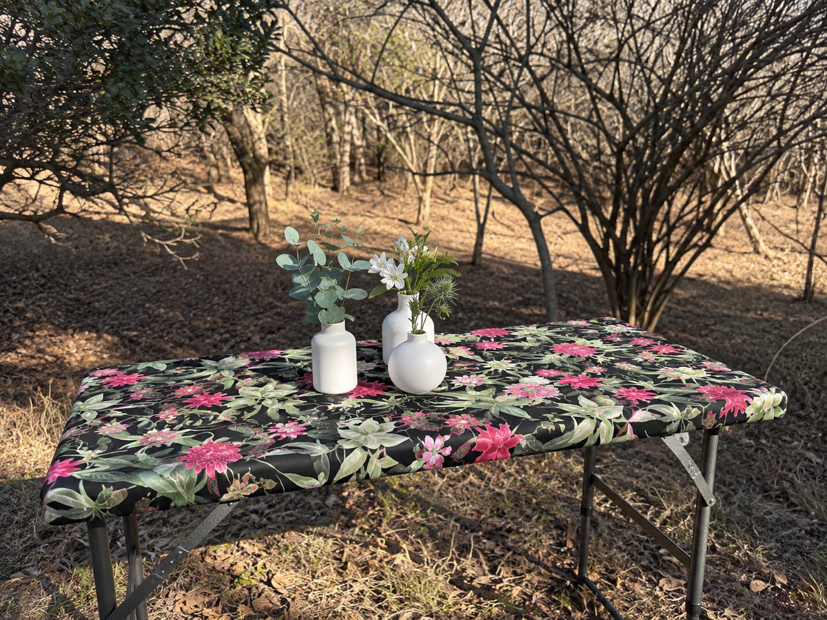 SMALL Moya Table Wrap (Leafy Green) 1.2 m x 65 cm