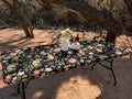 LARGE Moya Table Wrap (Dark Floral) 1.8 m x 75 cm
